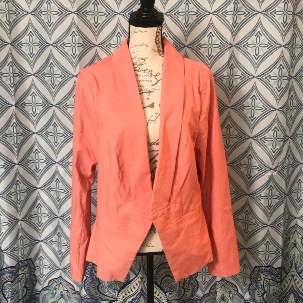 COPY - Torrid coral blazer